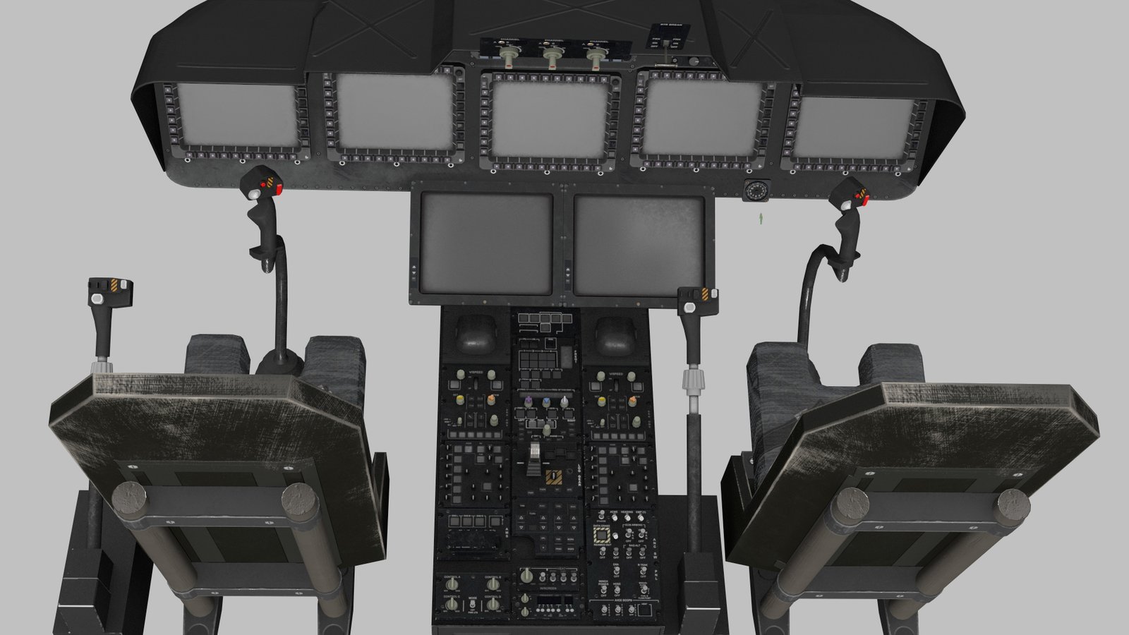 Merlin HC4 helicopter render